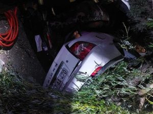 Azərbaycanda polis yol qəzasında öldü – FOTO