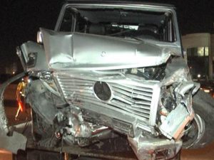 Bakıda “Gelandewagen” qəza törədib, 7 nəfər xəsarət alıb – FOTO