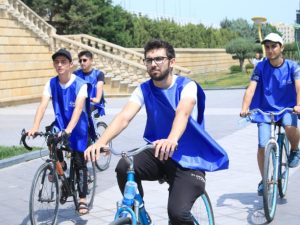 Təmiz şəhər üçün “HƏRƏKƏTDƏ OL” devizi ilə veloyürüş baş tutub