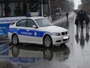 Yol polisindən hava şəraiti ilə bağlı müraciət