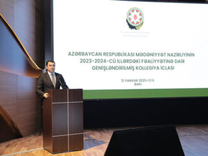 Mədəniyyət adamları toplaşdı – Fotolar