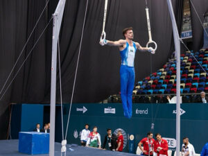 Gimnastımız Dünya Kubokunda qızıl medal qazandı